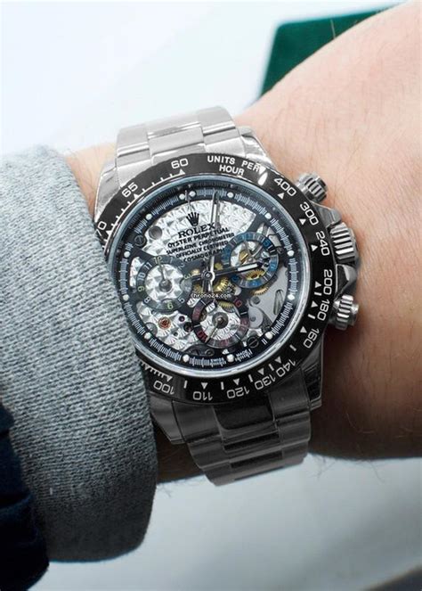 rolex daytona cosmograph skeleton